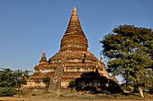 Bagan Myanmar. View of the various stupas close to Buledi. 